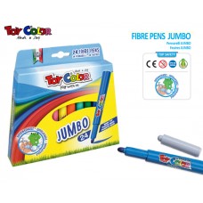 TOY COLOR ΜΑΡΚΑΔΟΡΟΙ 24 JUMBO ΧΑΡΤΙΝΟ ΚΟΥΤΙ 3Κ.